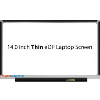 14.0 inch Thin eDP 30-PIN Scherm 1366x768 No Brackets