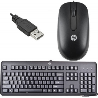 HP USB Toetsenbord en Muis
