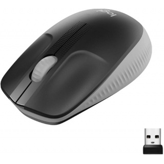 Logtech M190  wireless optical Grijs