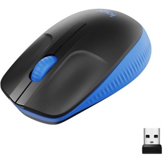 Logitech M190  wireless optical Blauw