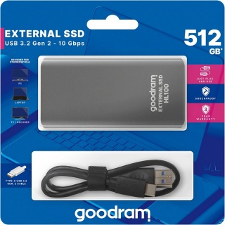 Goodram 512GB HL100 USB Extern SSD Drive